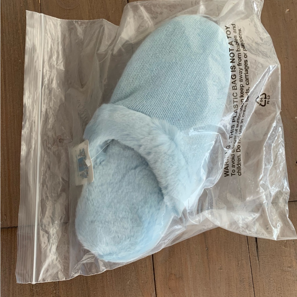 Portolano women soft blue lounge slippers NWT Purple - Picture 5 of 5